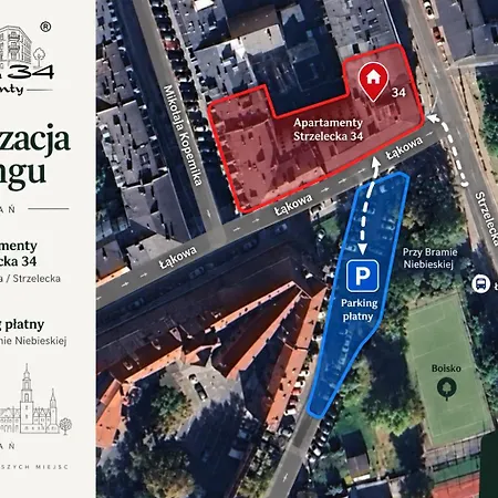 Апарт-готель Strzelecka 34 Познань
